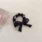 Gifty - Polka Dot Bow Hair Ring