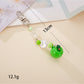Keypus - Acrylic Beaded Tomato Phone Charm Keychain