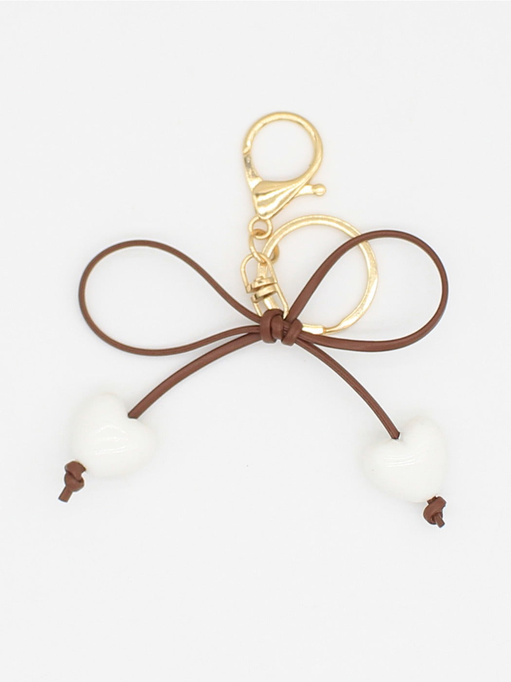 Keypus - Cute Heart Bow Keychain
