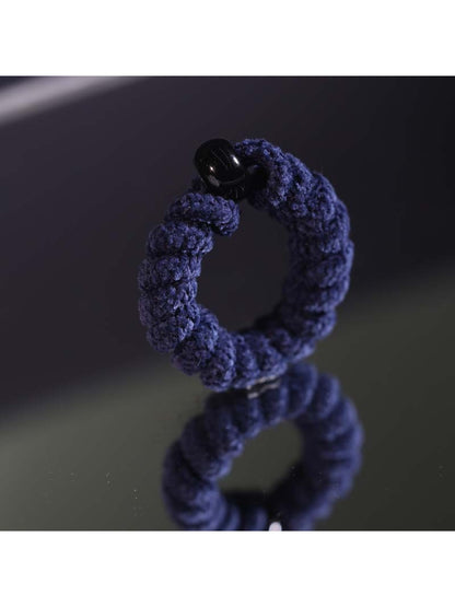 Gifty - Solid Color Twisted Spiral Minimalist Hair Tie
