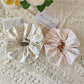 Gifty - Floral Print Polyester Scrunchie