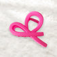 Beau - Twisted Hollow Plastic Modern Style Claw Clip