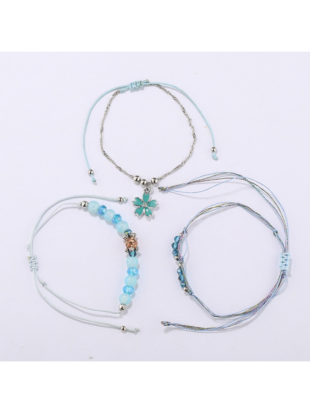 Lovra small bead bracelet displayed on white background showing bead details