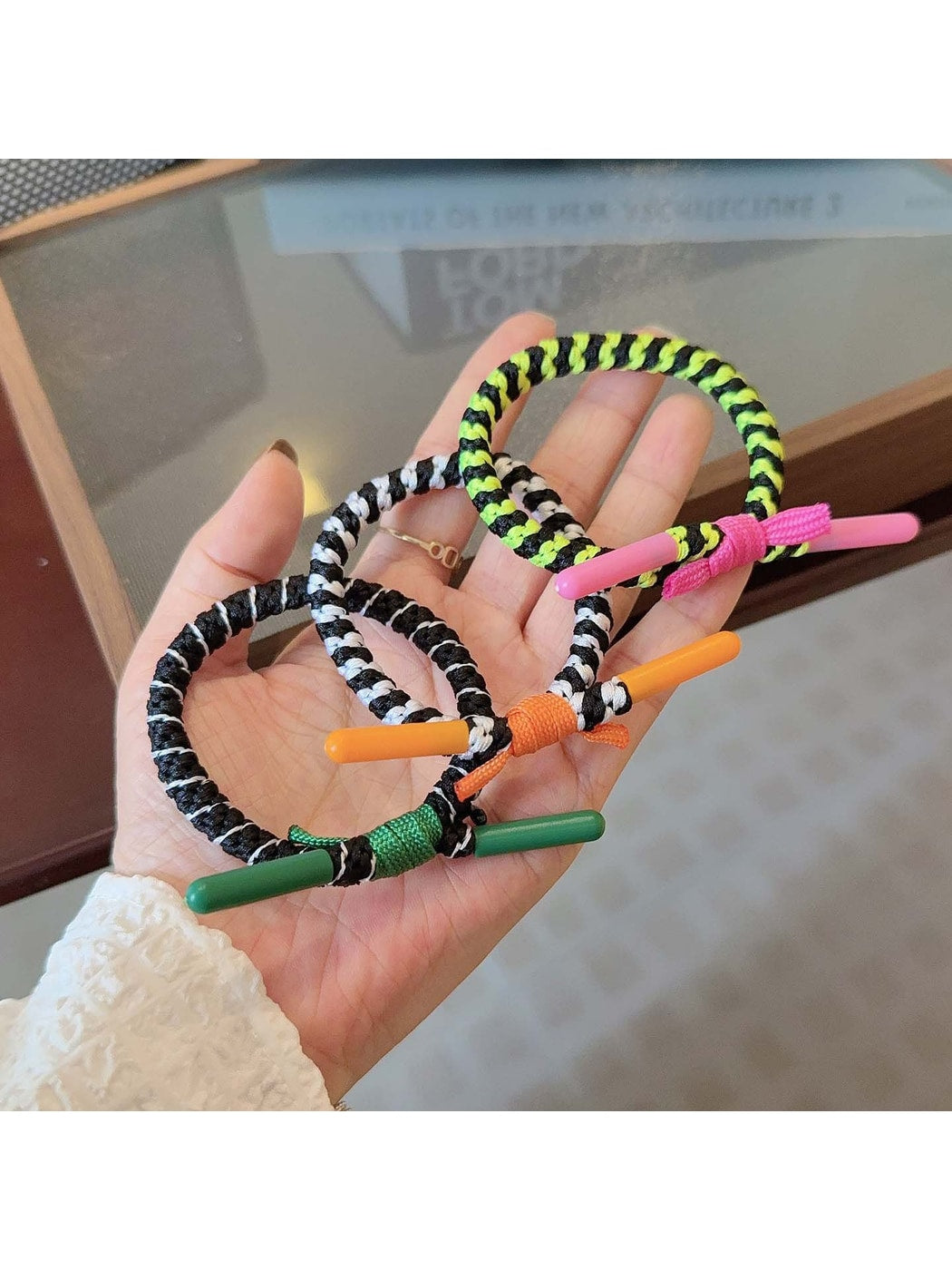 Gifty - Polyester Woven High Stretch Elastic Hair Tie