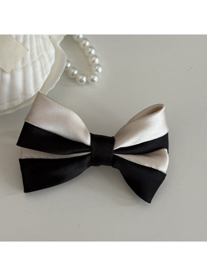 Beau - Elegant Two Tone Bow Hair Clip