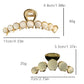 Beau - Iridescent Round Bead Hair Claw - image 2
