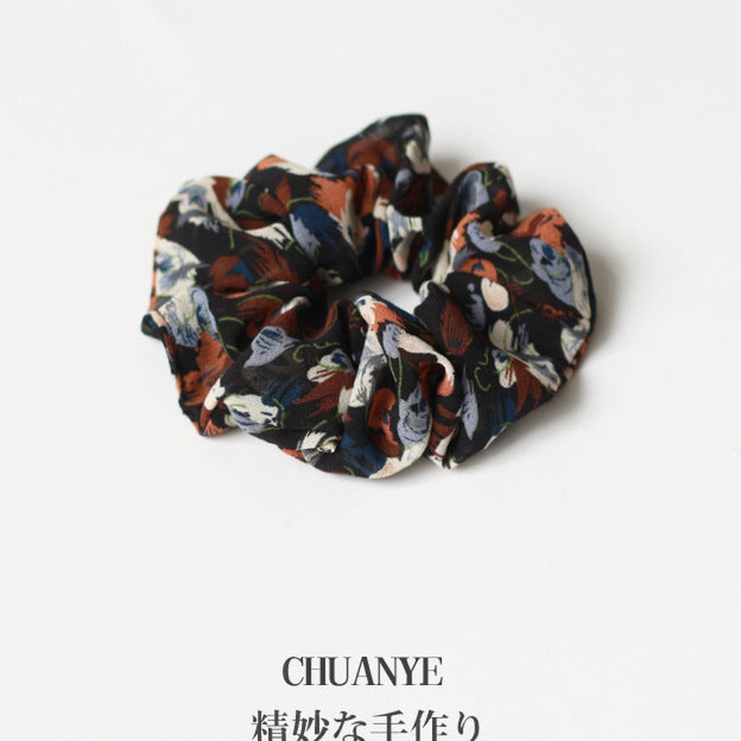 Floral Scarf Scrunchie variant image