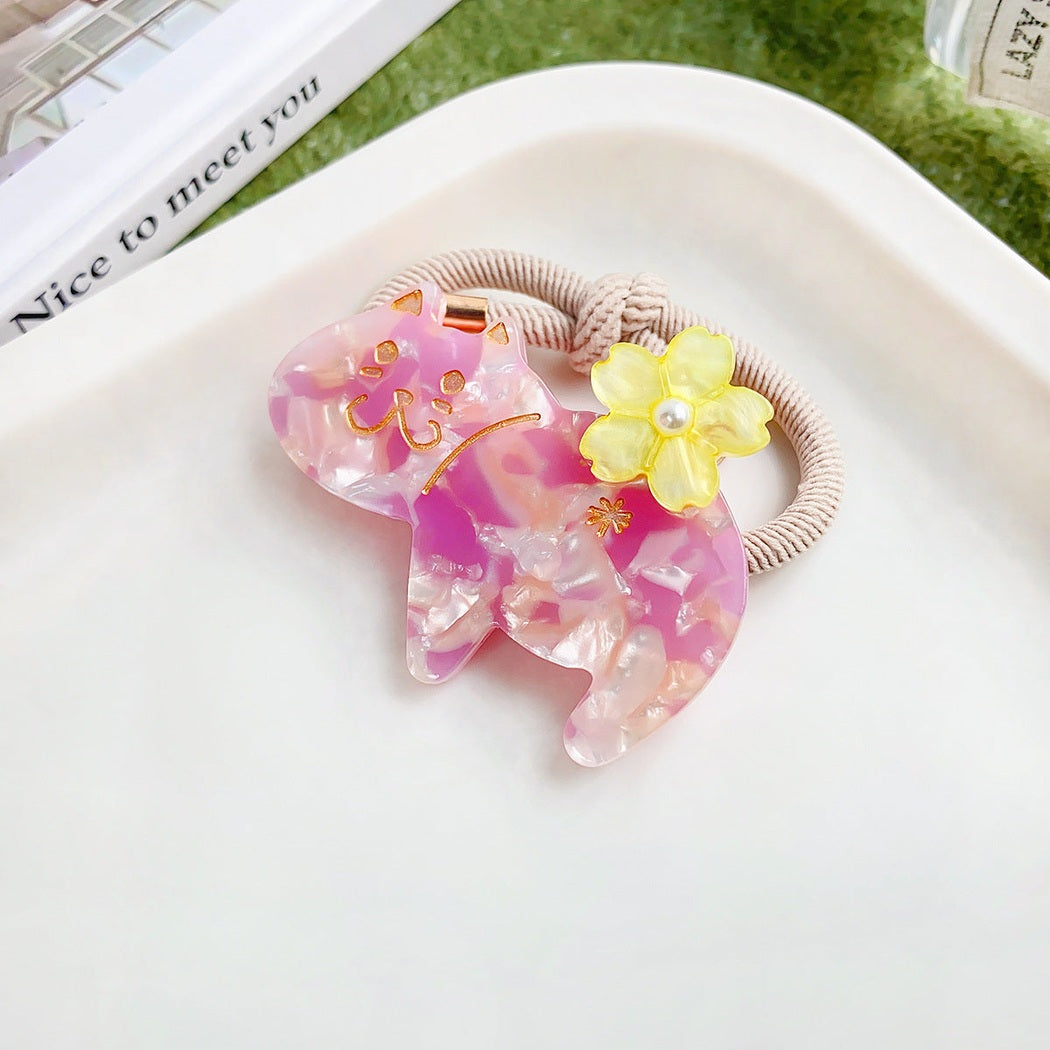 Marbled Cat Hair Tie Collection variant image