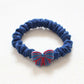 Denim Strawberry Hair Tie Set variant image