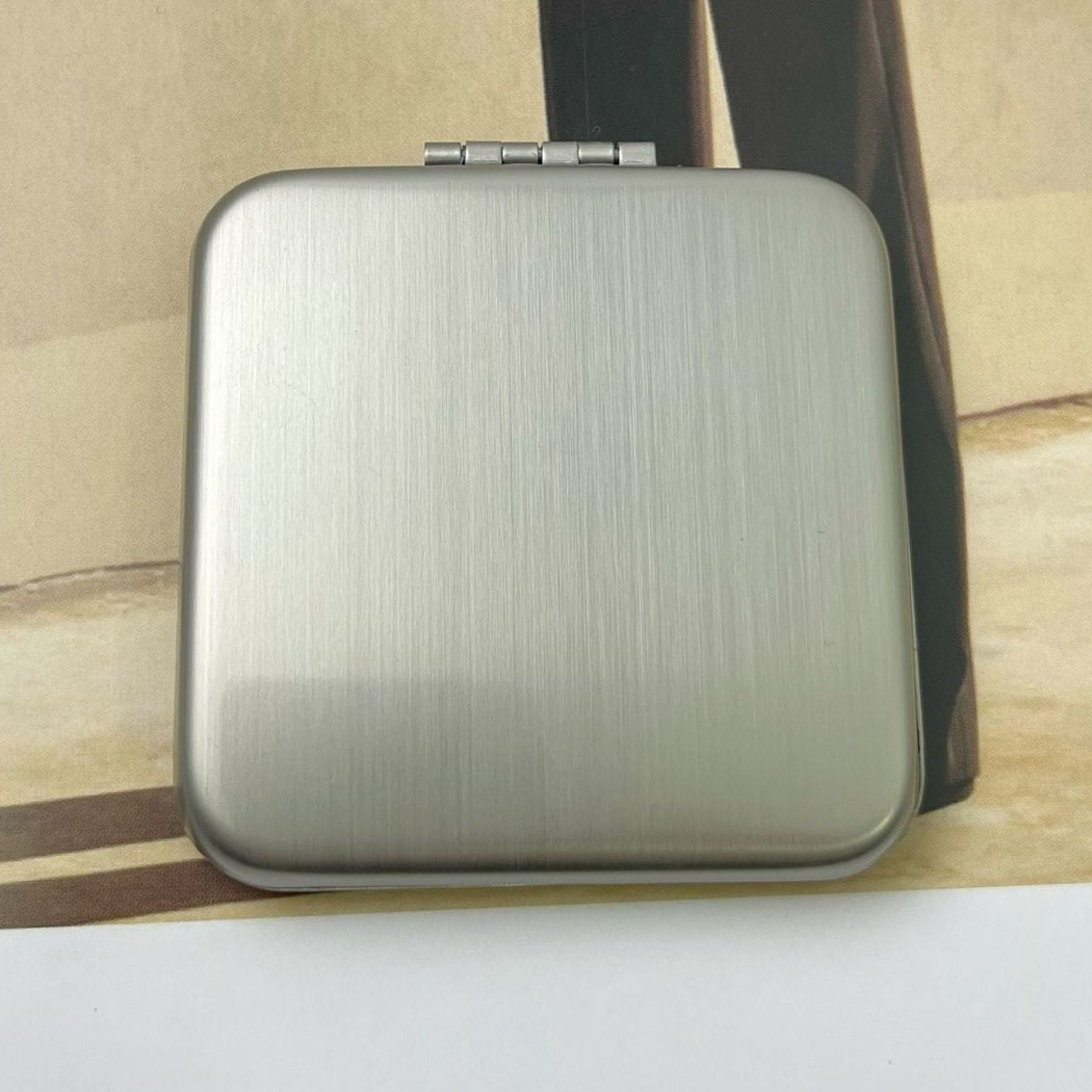 Brushed Finish Folding Compact Mirror variant image