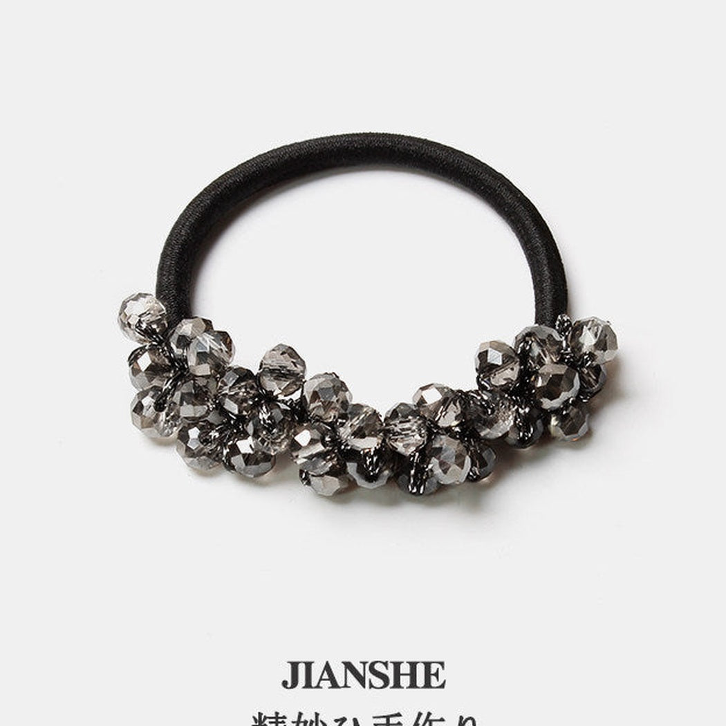 Crystal Bead Hair Tie Collection variant image