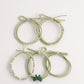 5-Piece Pearl Hair Tie Set variant image