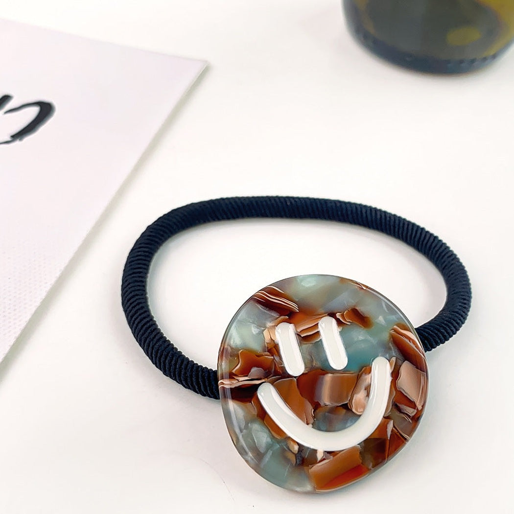 Smiley Charm Hair Tie Collection variant image
