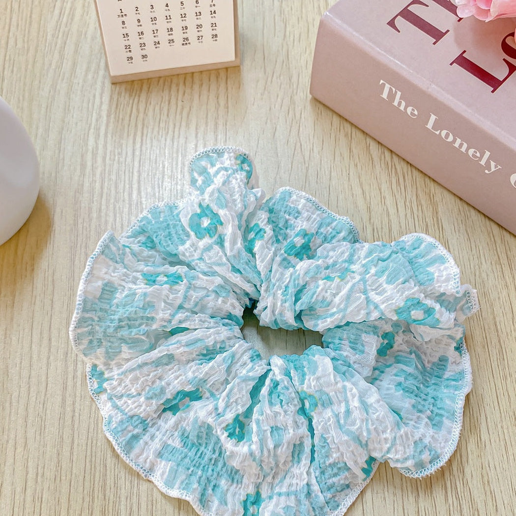 Floral Ruched Scrunchie Collection variant image