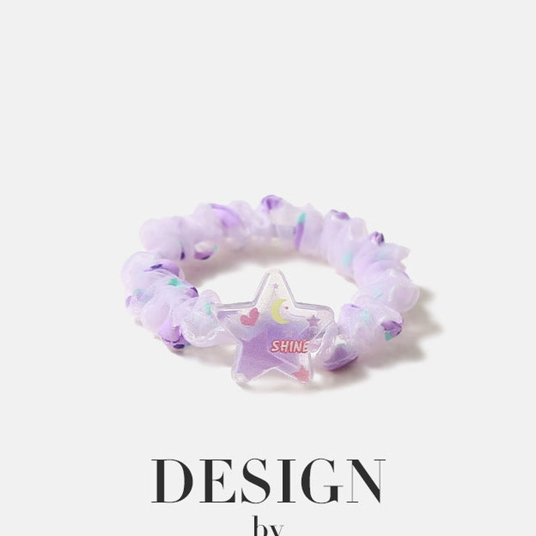Pastel Star Hair Tie Collection variant image