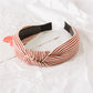 Beau - Plaid Knotted Wide Headband variant image 4