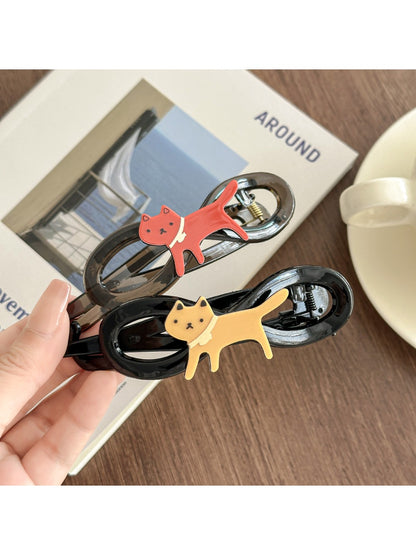 Beau - Cat Twisted Bar Hair Clip