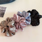 Gifty - Small Floral Satin Scrunchie