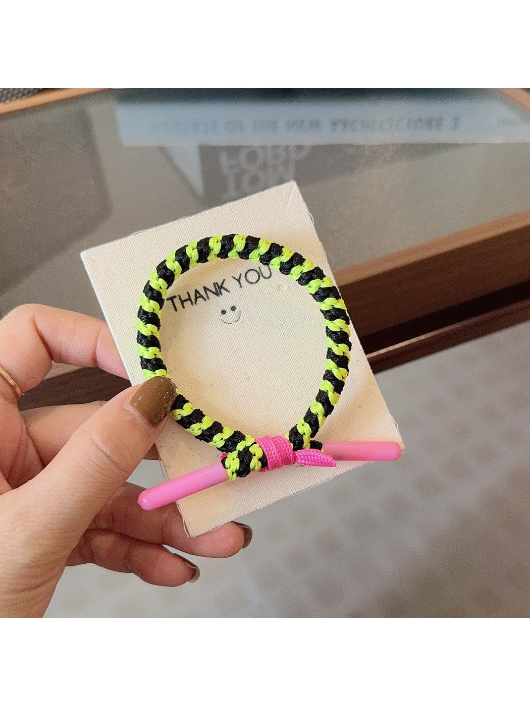 Gifty - Polyester Woven High Stretch Elastic Hair Tie
