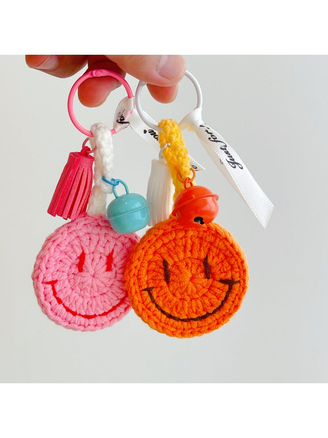 Keypus - Smile Face Pattern Keychain