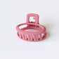 Beau - Minimalist Oval Shaped Openwork Claw Clip