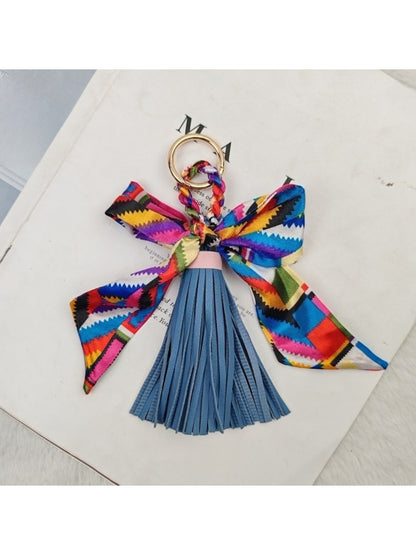 Keypus - Tassel Bow Pendant Keychain