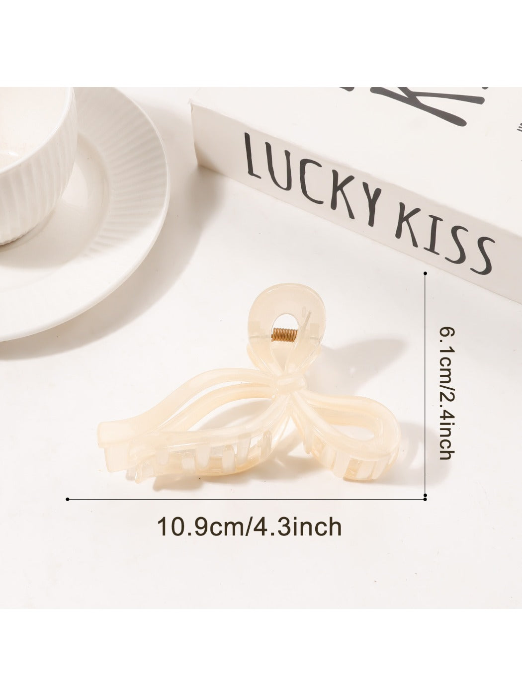Beau - Stylish Bow Shaped Hair Claw Clip