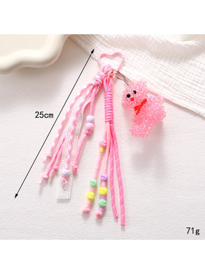 Keypus - Bow-Tie Bear-Shaped Keychain
