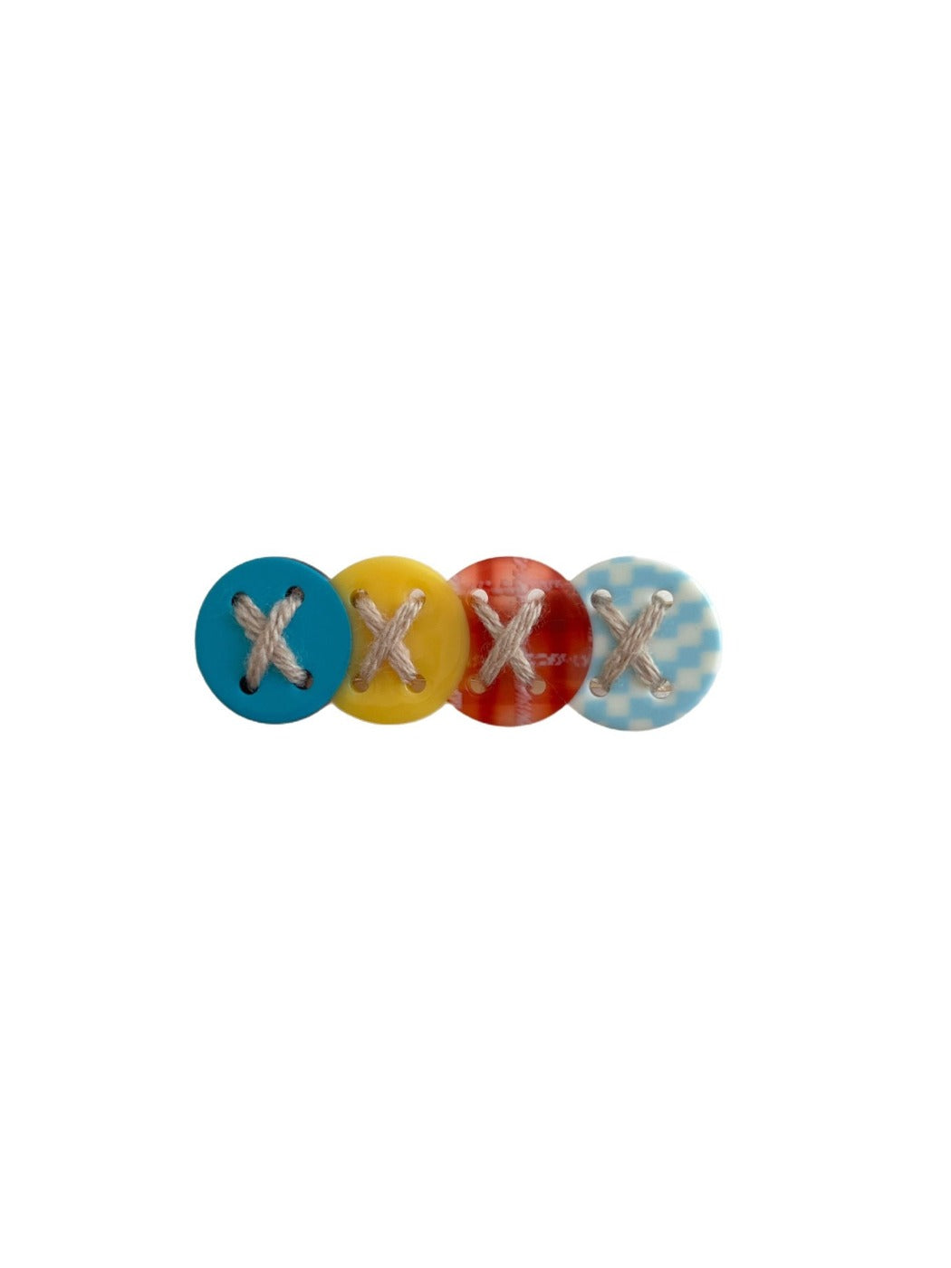 Beau - Cute Button-Shaped Hair Clip