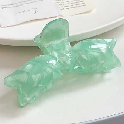 Beau - Elegant Bow Shape Acetate Hair Claw Clip