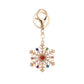Keypus - Classic Snowflake Design Christmas Keychain