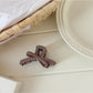 Beau - Glossy Bow Shape Plastic Claw Clip