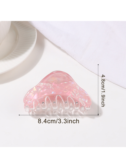 Beau - Iridescent Textured PVC Claw Hair Clip
