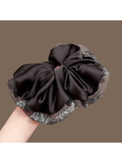 Gifty - Glittering Rhinestone Hair Scrunchie