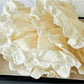 Gifty - Cream Apricot Lace Hair Tie
