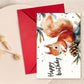 Carduria - Ink Style Animal Birthday Card
