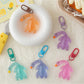 Keypus - Cute Solid Color Roast Duck Shaped Keychain