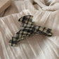 Beau - Black Striped Hair Claw Clip