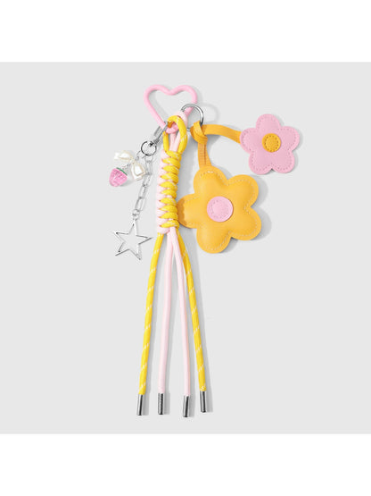 Keypus - Y2K Style Mixed Material Bag Pendant Keychain