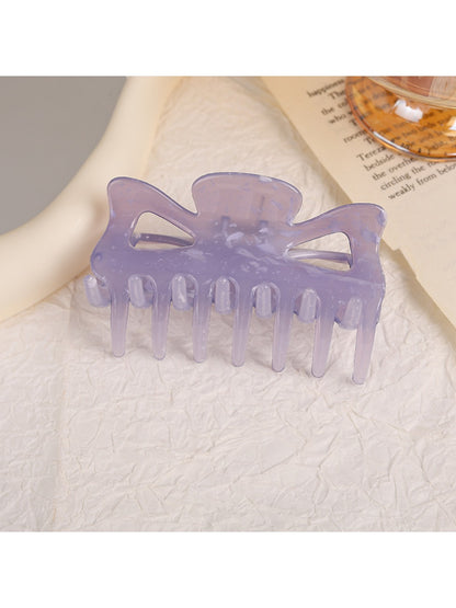 Beau - Jelly Color Transparent Claw Clip