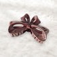 Beau - Retro Bow Shape Plastic Claw Hair Clip