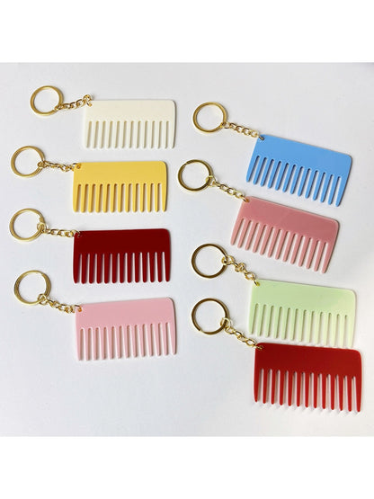 Keypus - Minimalist Comb Keychain Charm