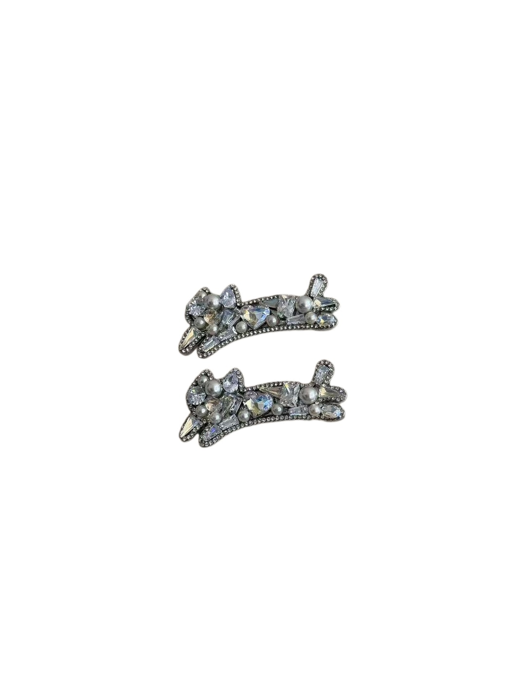 Beau - Alloy Embellished Cat Hair Clip