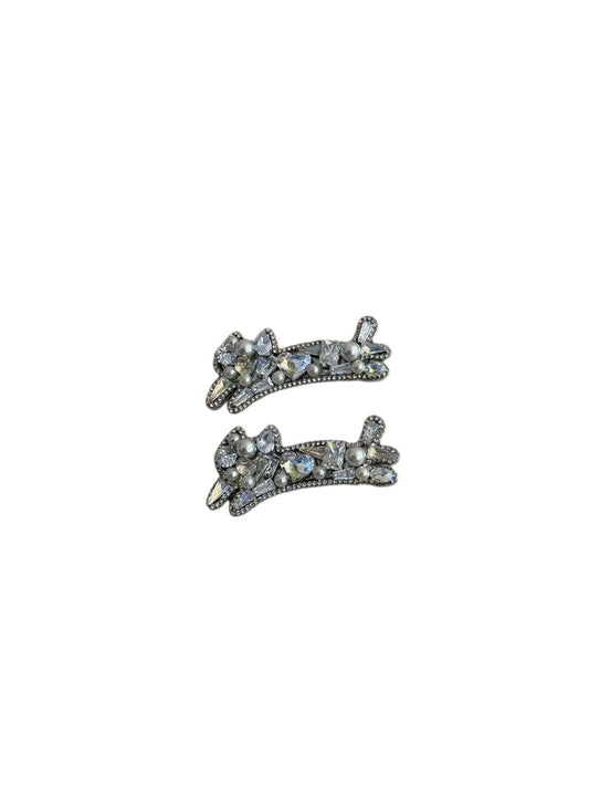 Beau - Alloy Embellished Cat Hair Clip