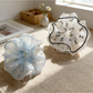 Gifty - Layered Lace Trim Sheer Scrunchie