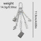 Keypus - Music Theme Guitar and Microphone Keychain