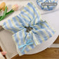 Gifty - Striped Fabric Hair Loop