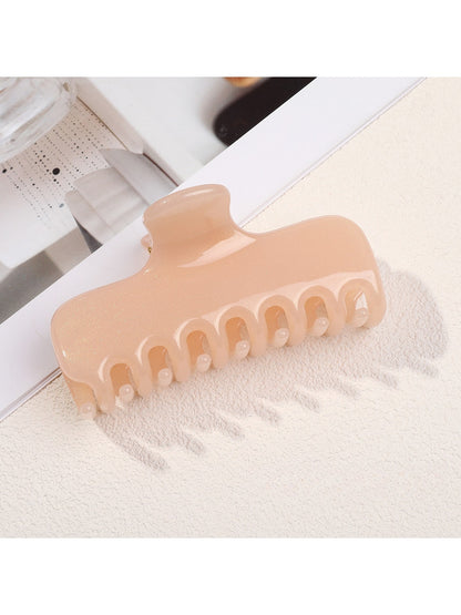 Beau - Flat Geometric PC Claw Hair Clip Hair Clip