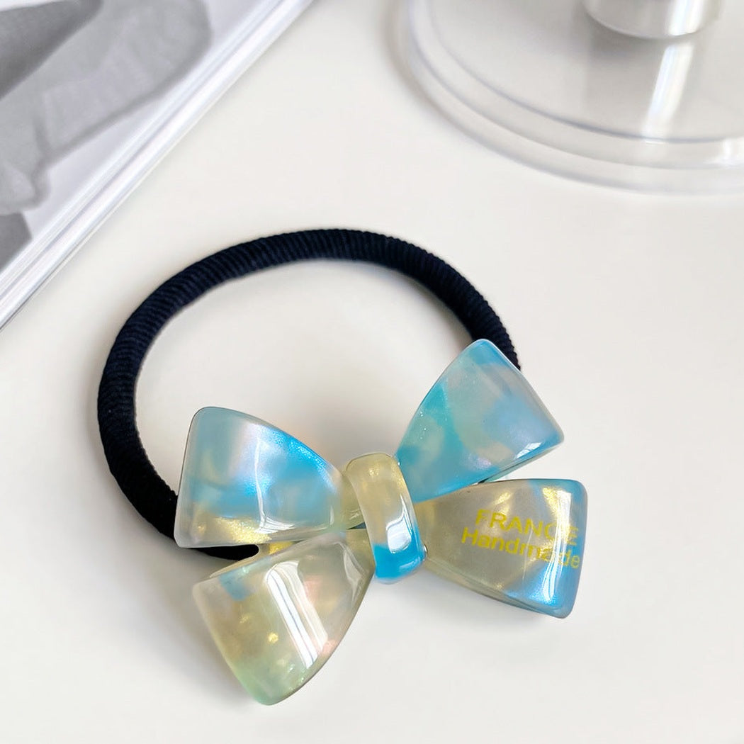 Iridescent Bow Hair Tie Collection variant image