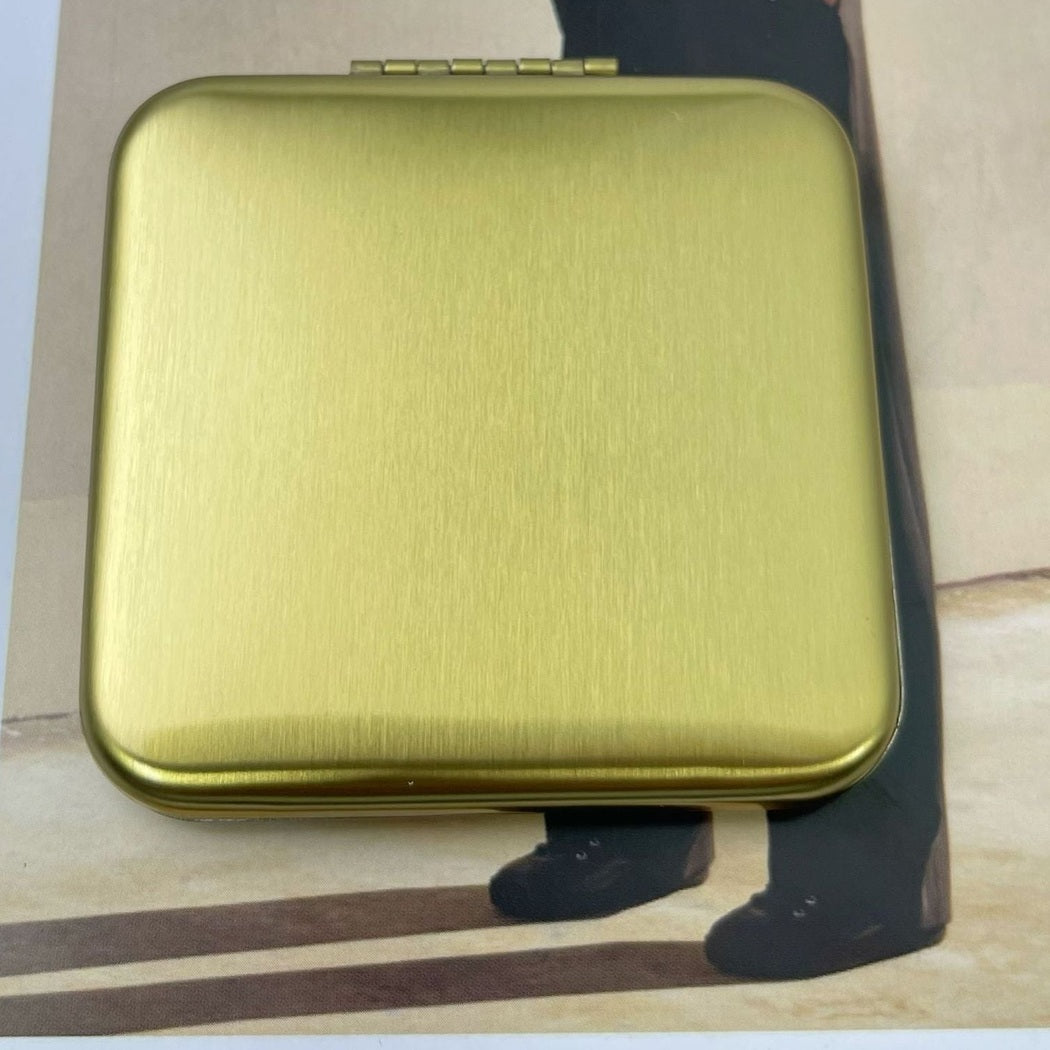 Brushed Finish Folding Compact Mirror variant image